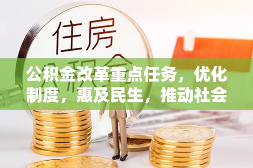 洞口公积金改革重点任务，优化制度，惠及民生，推动社会公平发展