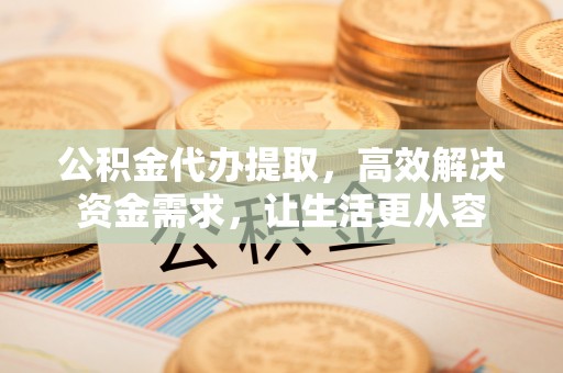 洞口公积金代办提取，高效解决资金需求，让生活更从容