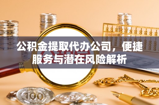 洞口公积金提取代办公司，便捷服务与潜在风险解析
