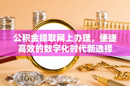 洞口公积金提取网上办理，便捷高效的数字化时代新选择