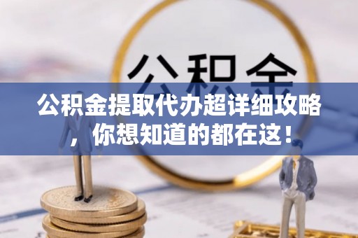 洞口公积金提取代办超详细攻略，你想知道的都在这！