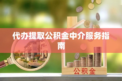洞口代办提取公积金中介服务指南