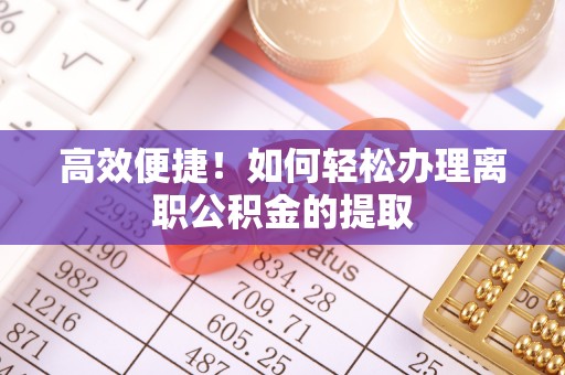 洞口高效便捷！如何轻松办理离职公积金的提取