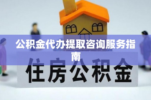 洞口公积金代办提取咨询服务指南