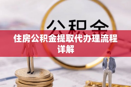 洞口住房公积金提取代办理流程详解
